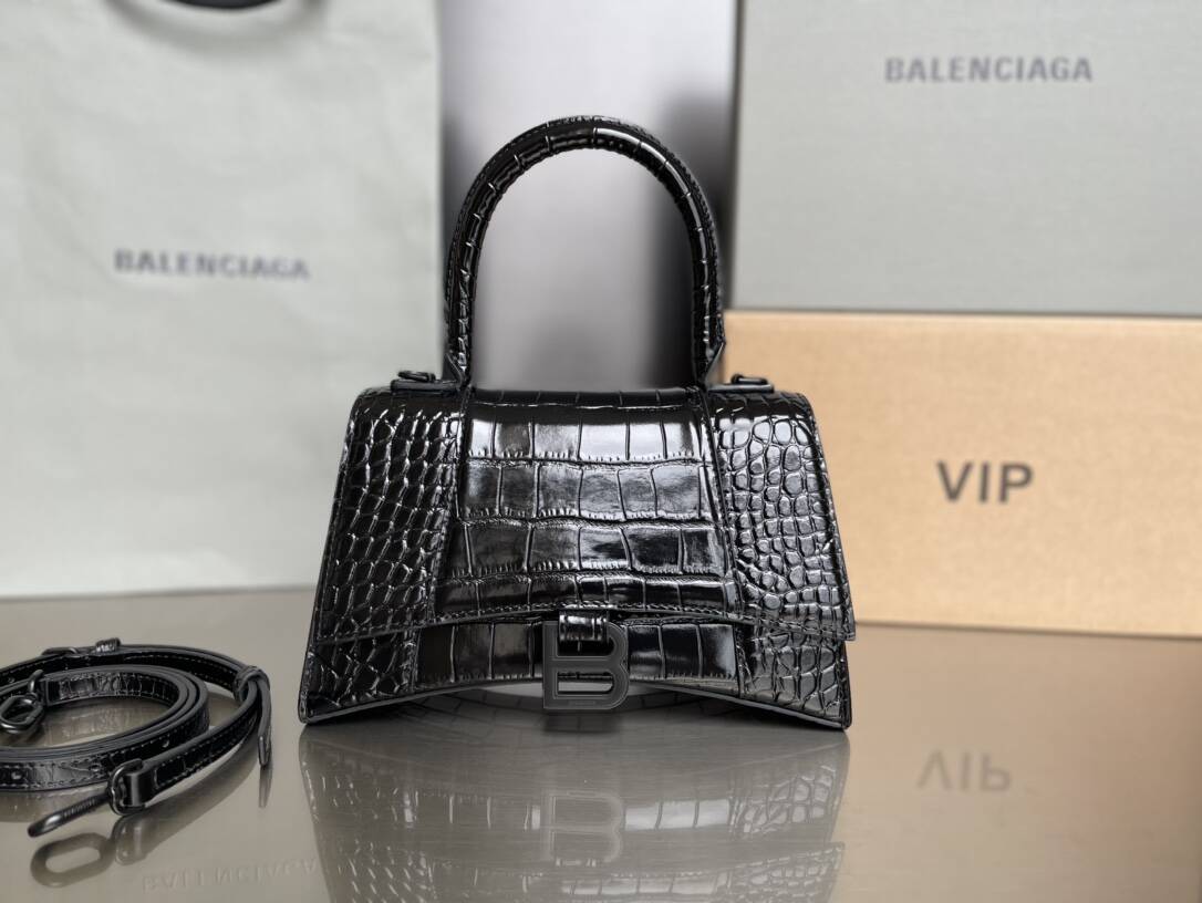 Balenciaga Hourglass So Black 19  5928331LR671000