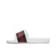 Gucci Pursuit "72 Rubber Slide" "White" 308234 GIB10 9079