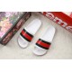 Gucci Pursuit "72 Rubber Slide" "White" 308234 GIB10 9079