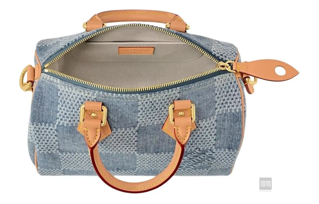 Louis Vuitton Speedy Damies Denim 3D 25 N40700