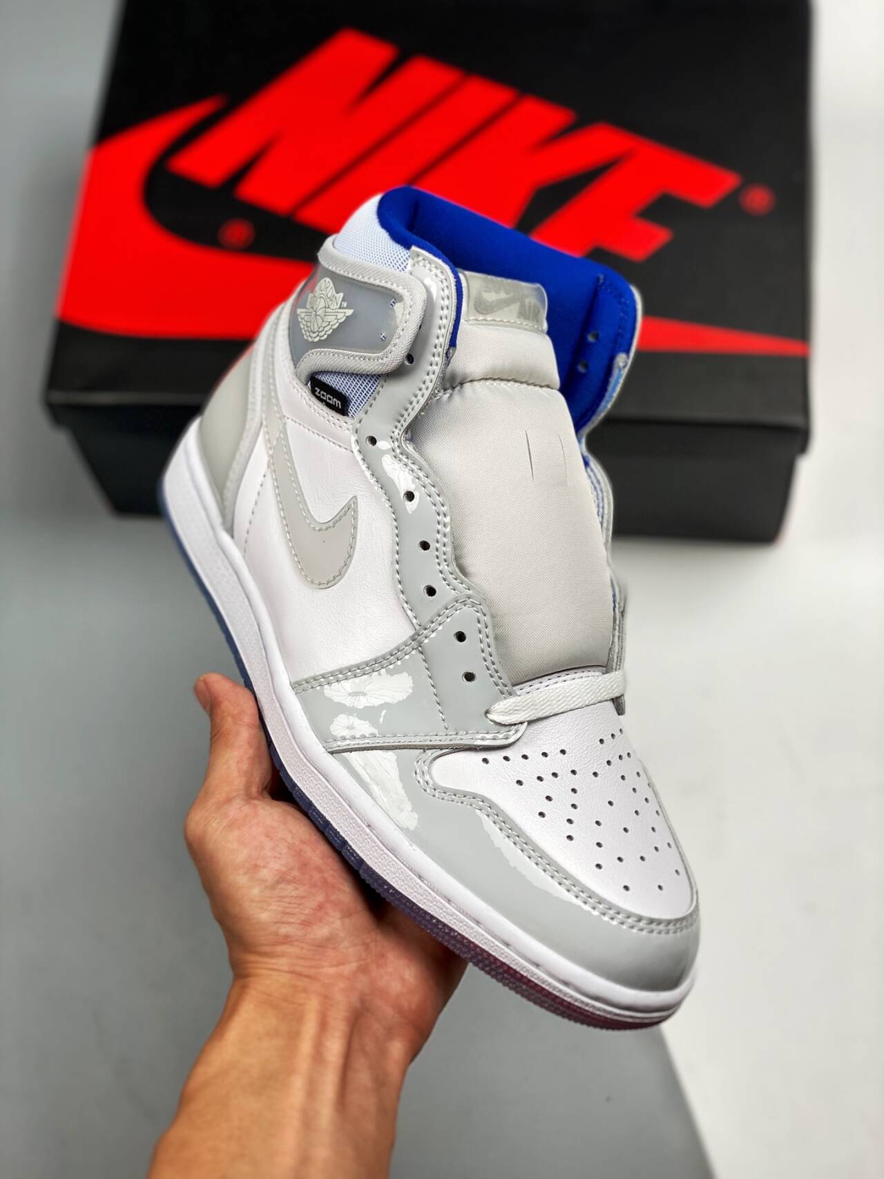 Air Jordan 1 HIGH ZOOM “Racer Blue” CK6637-104