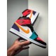 Air Jordan 1 Mid “Multicolor” 554724-125