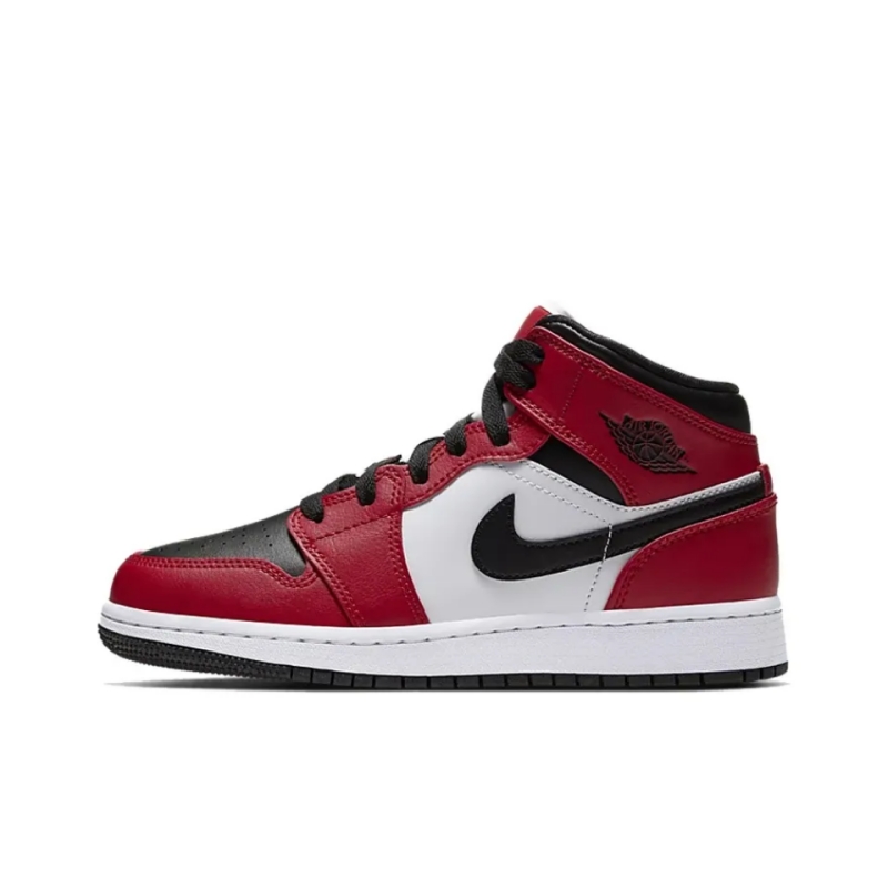 Air Jordan 1 Mid Gym Red “Chicago Black Toe” 554725-069