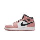 Air Jordan 1 Mid Pink Quartz 555112-603