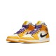 Air Jordan 1 Mid SE “Lakers” 852542-700