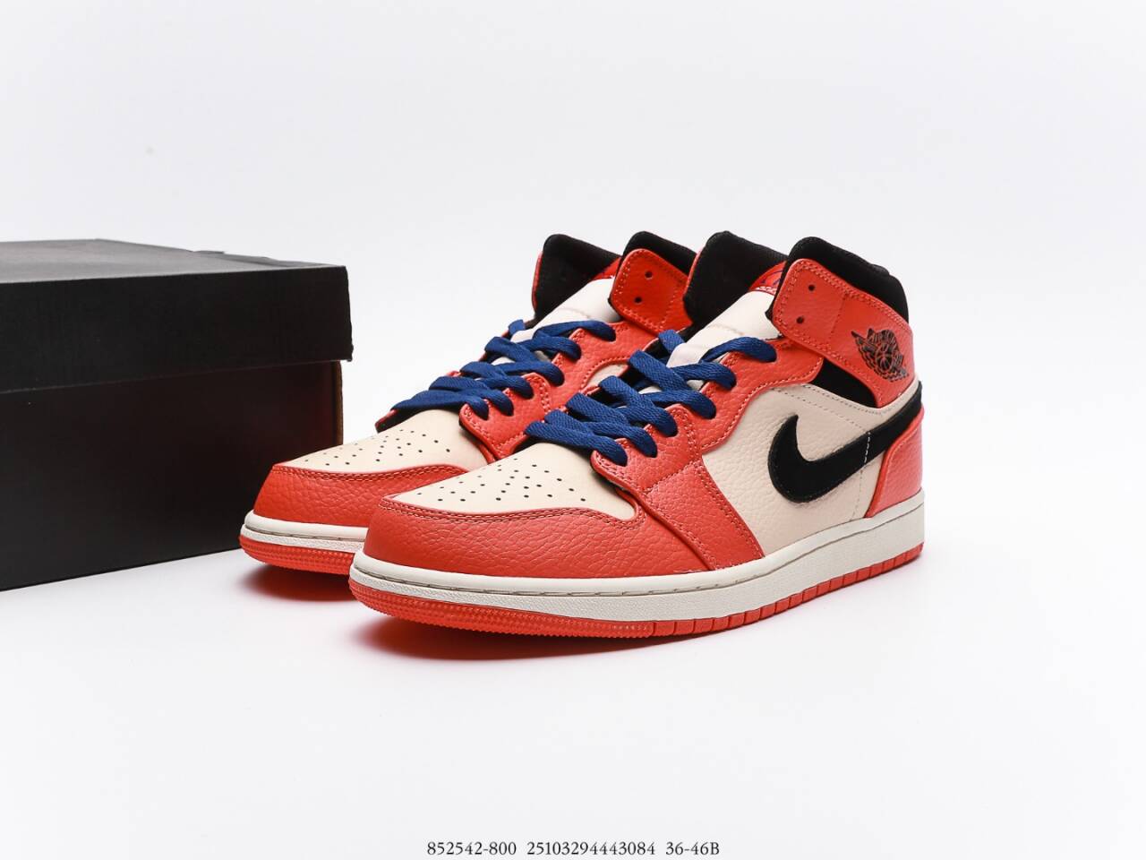 Air Jordan 1 Mid SE “Team Orange” 852542-800