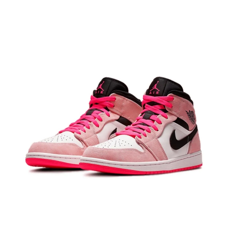 Air Jordan 1 MID SE “Crimson Tint/Hyper Pink” 852542-801