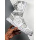 Air Jordan 1 MID SE GS “Grey Camo Swoosh” DC9035-100