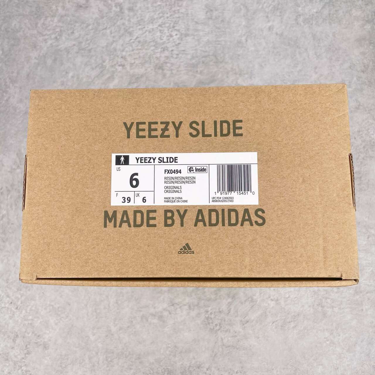 Yeezy Slide Adidas Originals EVA FX0494