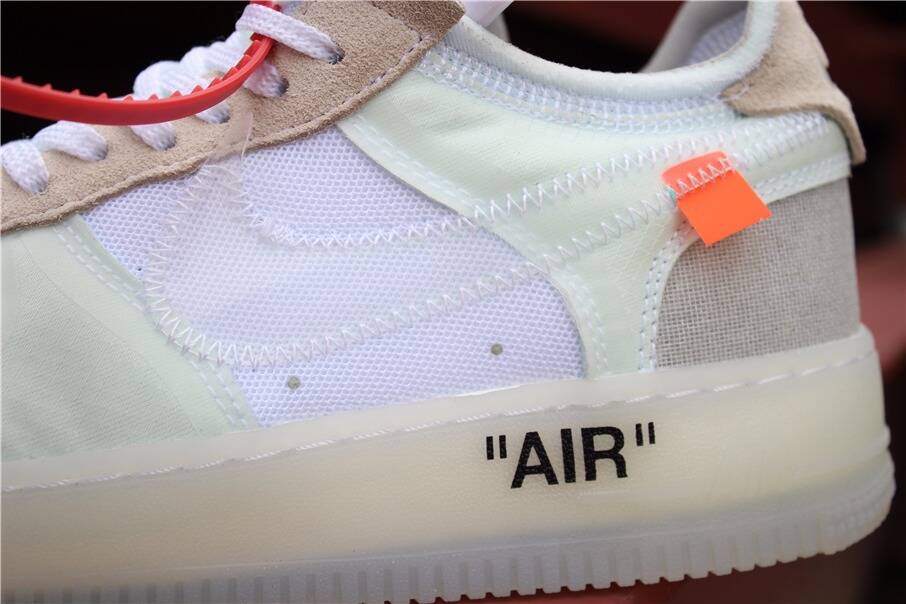 Nike x OFF-WHITE Air Force 1 Virgil The Ten AO4606-100